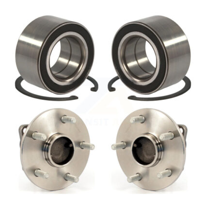 Front Rear Wheel Bearing And Hub Assembly Kit For Toyota Matrix Pontiac Vibe K70-101594