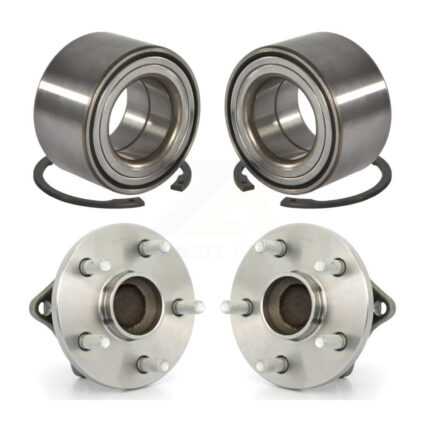 Front Rear Wheel Bearing And Hub Assembly Kit For Toyota Corolla Matrix Pontiac Vibe K70-101603