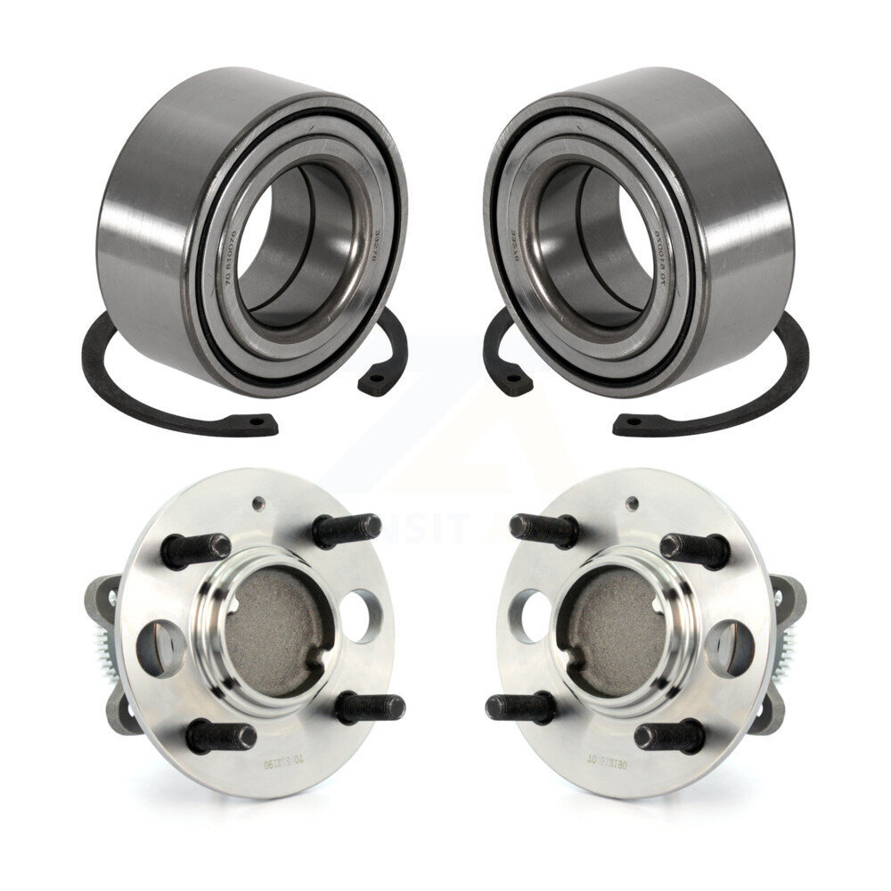 Front Rear Wheel Bearing And Hub Assembly Kit For Hyundai Sonata Kia Optima Magentis K70-101610