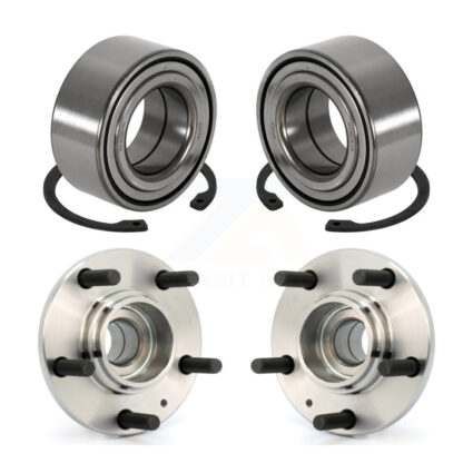 Front Rear Wheel Bearing And Hub Assembly Kit For Hyundai Tiburon K70-101612
