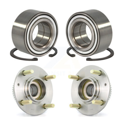 Front Rear Wheel Bearing And Hub Assembly Kit For Hyundai Elantra Kia Spectra Spectra5 K70-101616