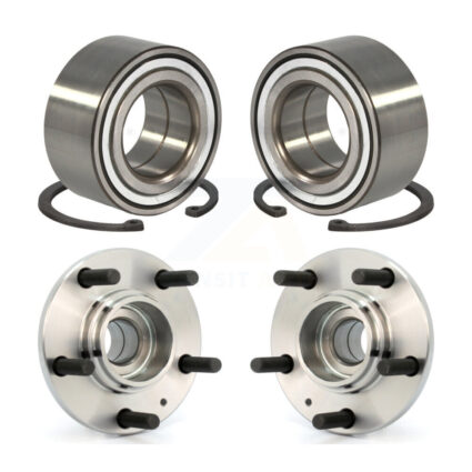 Front Rear Wheel Bearing And Hub Assembly Kit For Hyundai Tiburon K70-101617