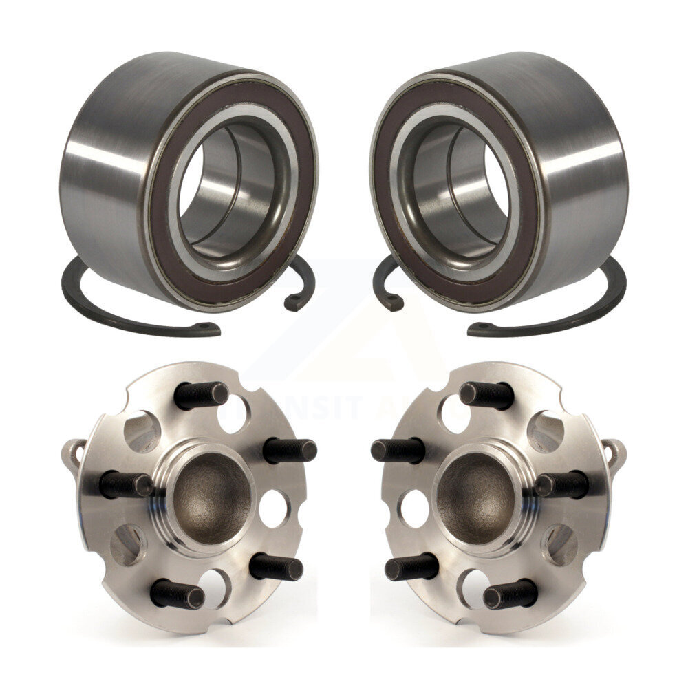 Front Rear Wheel Bearing And Hub Assembly Kit For 2005-2010 Honda Odyssey K70-101624