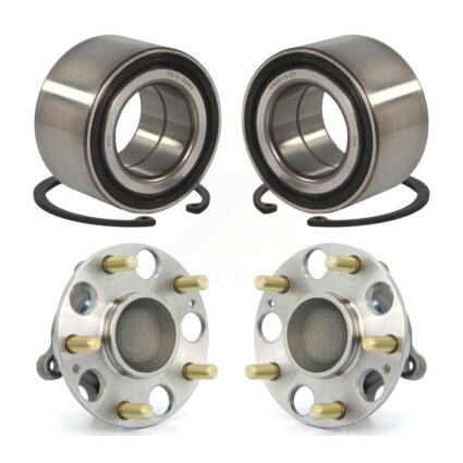 Front Rear Wheel Bearing And Hub Assembly Kit For Honda Civic K70-101625