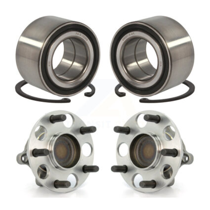 Front Rear Wheel Bearing And Hub Assembly Kit For Honda Civic K70-101626