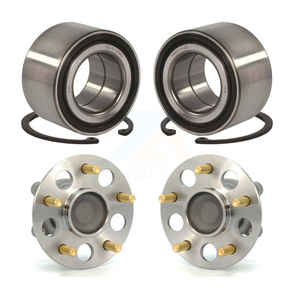 Front Rear Wheel Bearing And Hub Assembly Kit For Honda Civic K70-101627