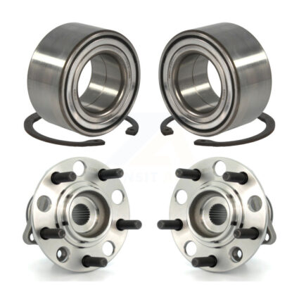 Front Rear Wheel Bearing And Hub Assembly Kit For Jeep Patriot Compass Dodge Caliber K70-101634