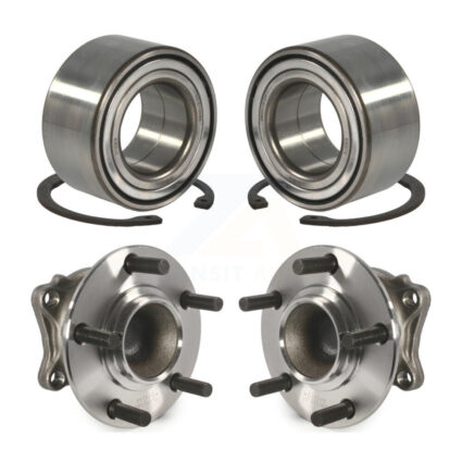 Front Rear Wheel Bearing And Hub Assembly Kit For Mitsubishi Outlander FWD K70-101636