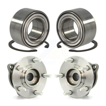 Front Rear Wheel Bearing And Hub Assembly Kit For Mitsubishi Outlander Sport K70-101638