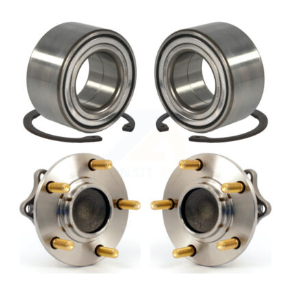 Front Rear Wheel Bearing And Hub Assembly Kit For Mitsubishi Lancer Outlander Sport K70-101640