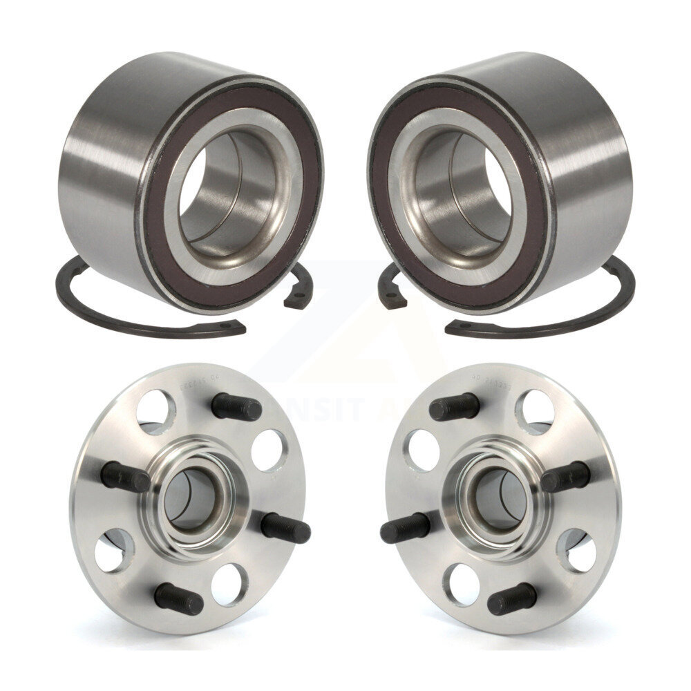 Front Rear Wheel Bearing And Hub Assembly Kit For Honda Fit Insight K70-101643