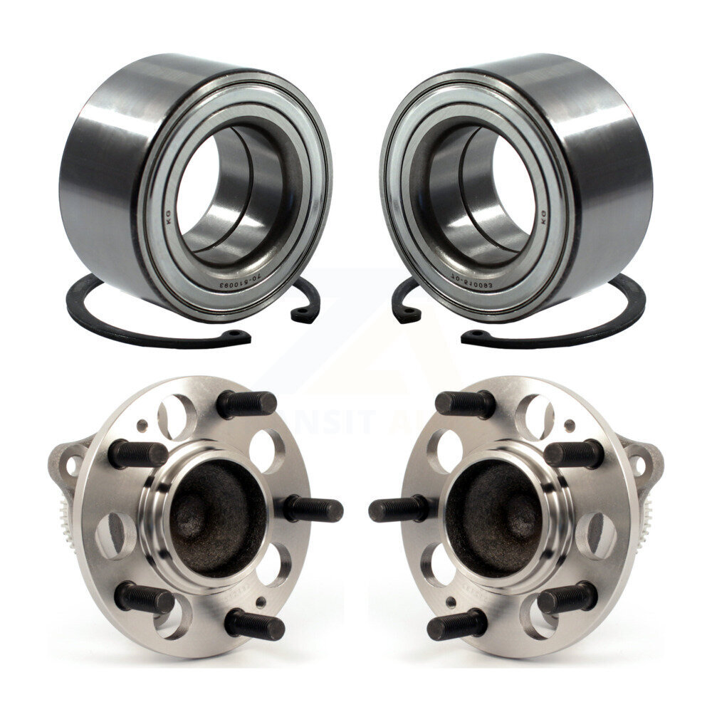 Front Rear Wheel Bearing Hub Assembly Kit For Hyundai Elantra Kia Forte GT Veloster Coupe K70-101651