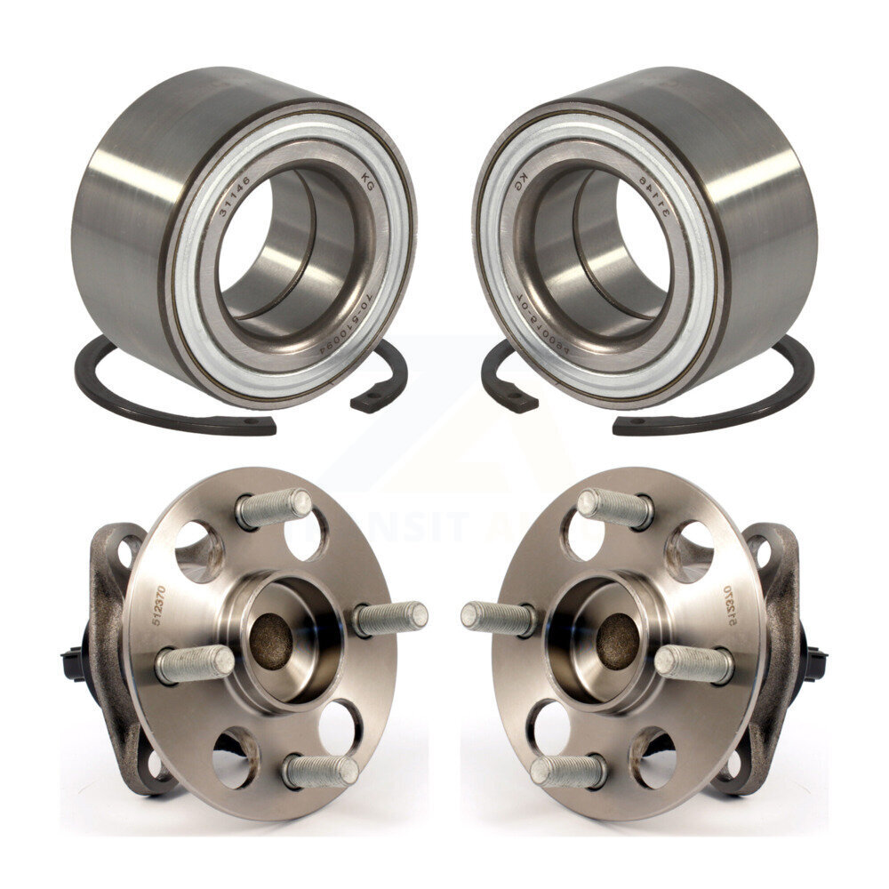 Front Rear Wheel Bearing And Hub Assembly Kit For Toyota Yaris Prius C Scion iQ K70-101654