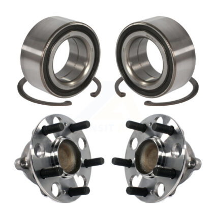 Front Rear Wheel Bearing And Hub Assembly Kit For Acura TL K70-101659