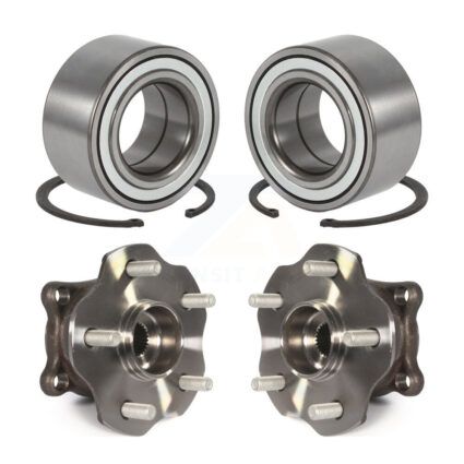 Front Rear Wheel Bearing & Hub Assembly Kit For Toyota Highlander Lexus RX350 RX450h AWD K70-101663