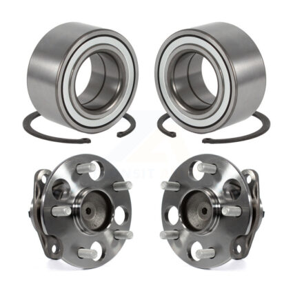 Front Rear Wheel Bearing And Hub Assembly Kit For 2011-2020 Toyota Sienna FWD K70-101664