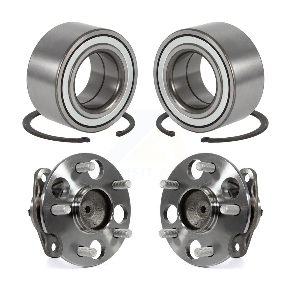 Front Rear Wheel Bearing And Hub Assembly Kit For 2011-2020 Toyota Sienna FWD K70-101664