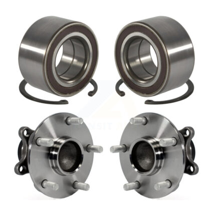 Front Rear Wheel Bearing And Hub Assembly Kit For 2008-2013 Suzuki SX4 FWD K70-101667