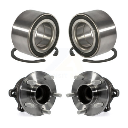 Front Rear Wheel Bearing And Hub Assembly Kit For Ford Escape Lincoln MKC C-Max K70-101677
