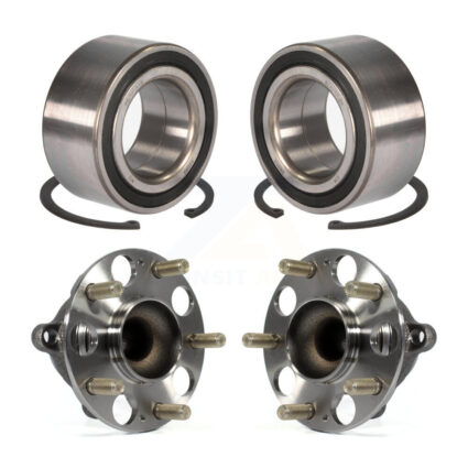 Front Rear Wheel Bearing And Hub Assembly Kit For Honda Accord Acura TLX K70-101690
