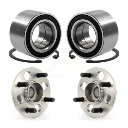 Front Rear Wheel Bearing And Hub Assembly Kit For 1985-1987 Honda Civic CRX HF K70-101700