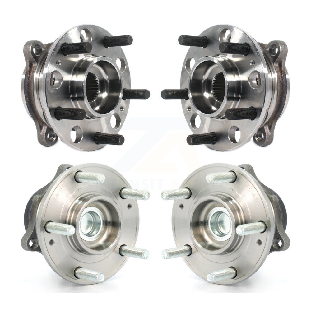 Front Rear Wheel Bearing & Hub Assembly Kit For Hyundai Santa Fe Sport XL FWD K70-101709