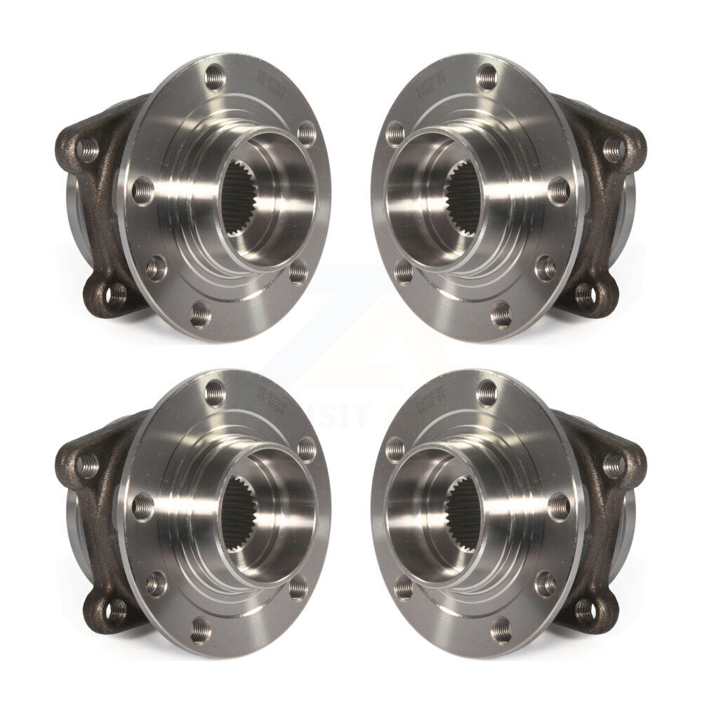 Front Rear Wheel Bearing & Hub Assembly Kit For Jeep Cherokee With Off Road Suspension K70-101731