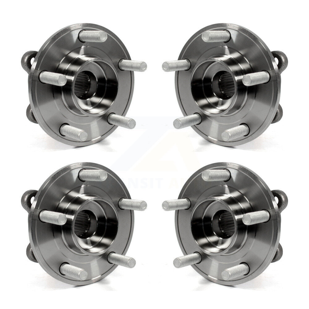 Front Rear Wheel Bearing & Hub Assembly Kit For Ford Fusion Lincoln MKZ K70-101742