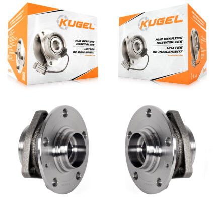 Rear Wheel Bearing Hub Assembly Pair For Volkswagen Golf SportWagen Audi A3 Quattro R S3 K70-101786