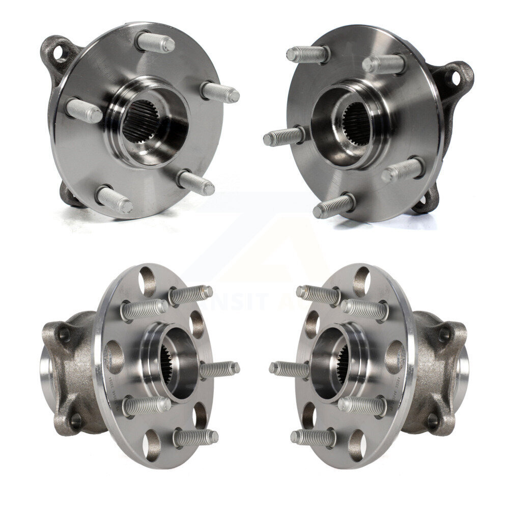 Front Rear Wheel Bearing & Hub Assembly Kit For Lexus IS300 IS350 IS250 GS350 RC350 RC300 K70-101792