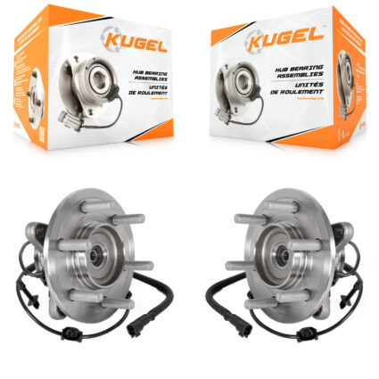 Front Wheel Bearing And Hub Assembly Pair For Ford Expedition Lincoln Navigator 4WD K70-101805