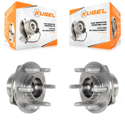 Front Wheel Bearing Hub Assembly Pair For Chevrolet Cadillac XT5 Traverse GMC Acadia XT6 K70-101809