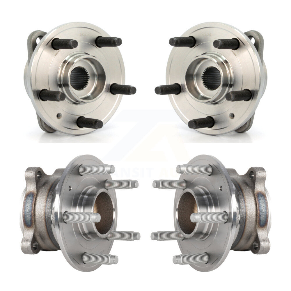 Front Rear Wheel Bearing & Hub Assembly Kit For Chevrolet Cruze Limited K70-101815