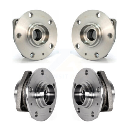 Front Rear Wheel Bearing & Hub Assembly Kit For Volkswagen Golf SportWagen Alltrack K70-101817