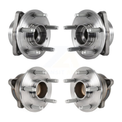 Front Rear Wheel Bearing & Hub Assembly Kit For Chevrolet Cruze Volt Bolt EV K70-101820