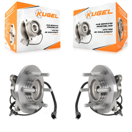 Front Wheel Bearing Hub Assembly Pair For 2015-2017 Ford Expedition Lincoln Navigator 4WD K70-101871