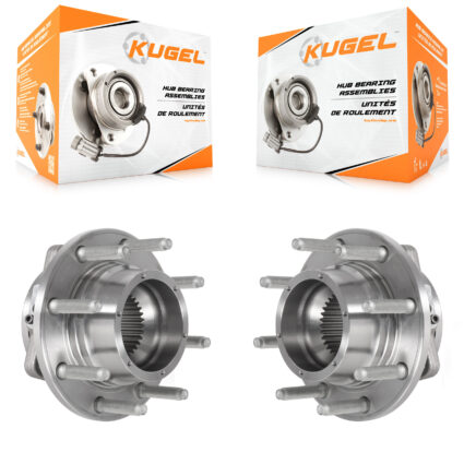 Front Wheel Bearing And Hub Assembly Pair For 2017-2022 Ford F-350 Super Duty F-250 4WD K70-101876