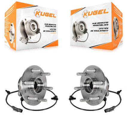 Front Wheel Bearing And Hub Assembly Pair For Ram 1500 Without 22″ Factory Wheels K70-101877