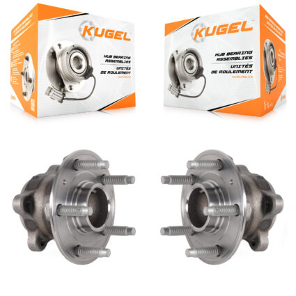 Rear Wheel Bearing And Hub Assembly Pair For Buick Encore Chevrolet Trax Sonic K70-101882