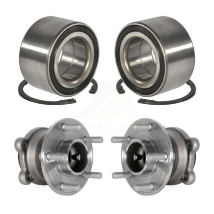 Front Rear Wheel Bearing And Hub Assembly Kit For Ford Escape Lincoln MKC C-Max K70-101902