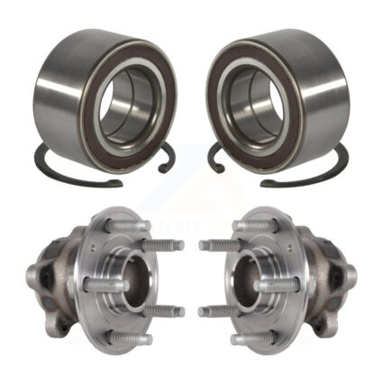 Front Rear Wheel Bearing And Hub Assembly Kit For Buick Encore Chevrolet Trax Sonic K70-101904