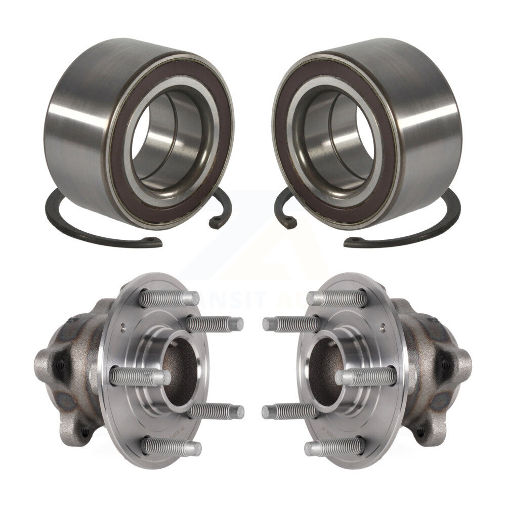 Front Rear Wheel Bearing And Hub Assembly Kit For Buick Encore Chevrolet Trax Sonic K70-101904