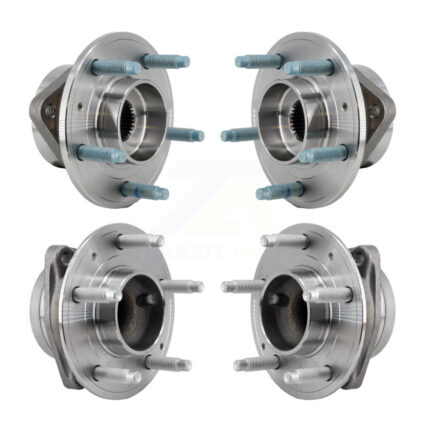 Front Rear Wheel Bearing Hub Assembly Kit For 2018-2021 Chevrolet Equinox GMC Terrain FWD K70-101942