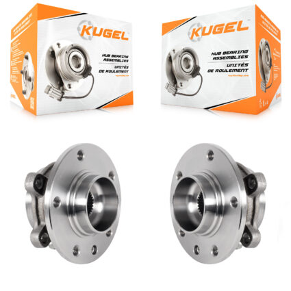Front Wheel Bearing And Hub Assembly Pair For Jeep Compass Renegade Fiat 500X K70-101952