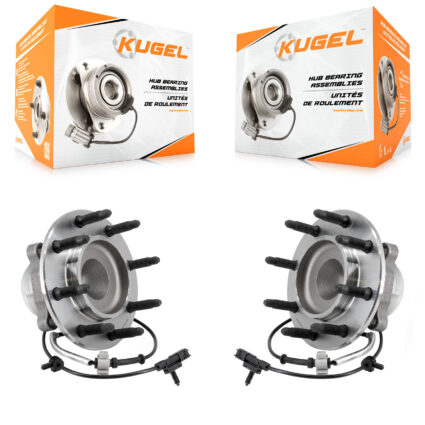 Front Wheel Bearing And Hub Assembly Pair For GMC Chevrolet Savana 2500 Express 3500 K70-101954