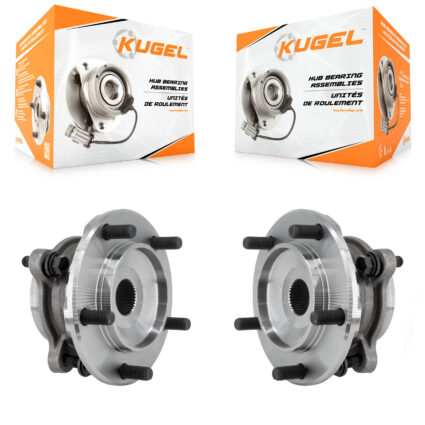 Front Wheel Bearing And Hub Assembly Pair For Toyota Tundra Sequoia Complete 4WD K70-101958