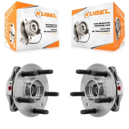 Front Wheel Bearing And Hub Assembly Pair For Jeep Wrangler Gladiator K70-101959