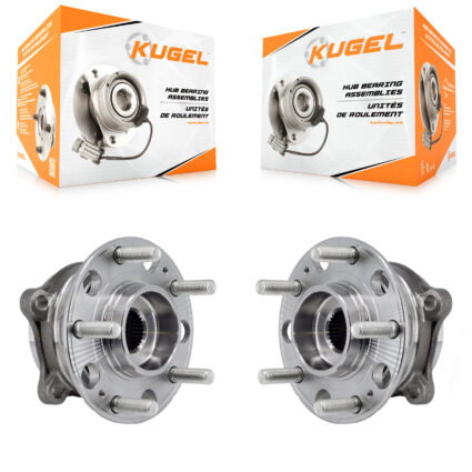 Rear Wheel Bearing Hub Assembly Pair For Hyundai Santa Fe Kia Palisade Sorento Telluride K70-101976