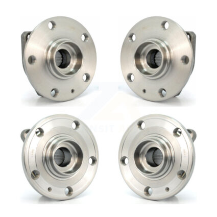 Front Rear Wheel Bearing & Hub Assembly Kit For 2008 Volkswagen R32 K70-101994