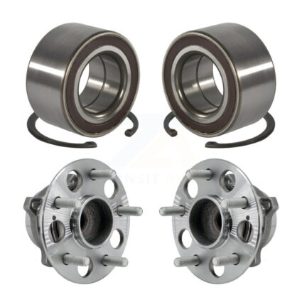 Front Rear Wheel Bearing And Hub Assembly Kit For 2017-2023 Honda CR-V FWD K70-102004